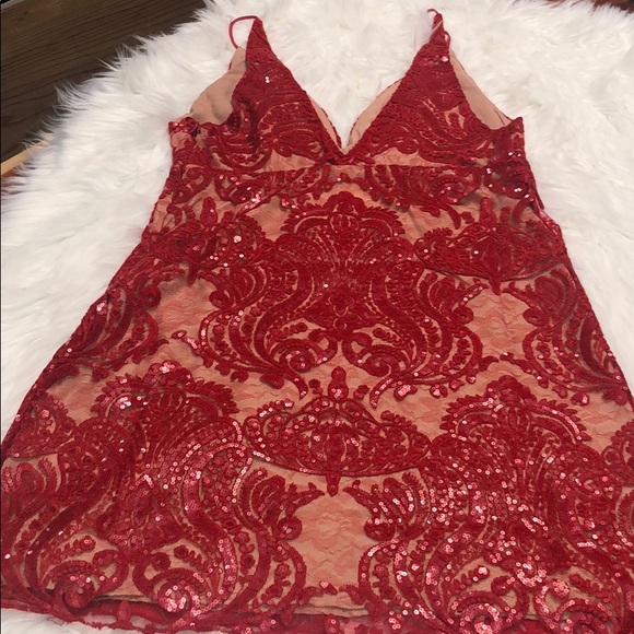 FREE PEOPLE Night Shimmers Mini Dress - Picture 10 of 14